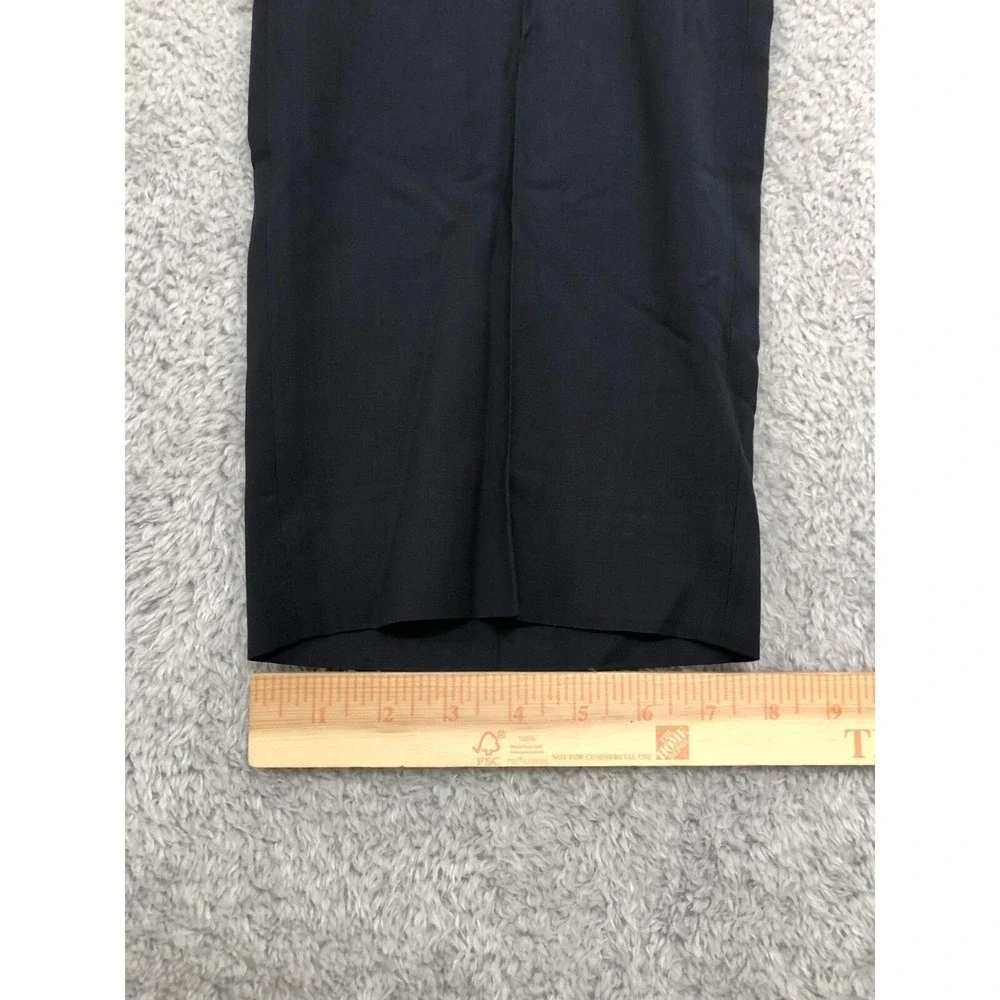 Banana Republic Pants Mens 35X30 Navy 100% Wool Lanificio F.lli Cerruti *Flaw